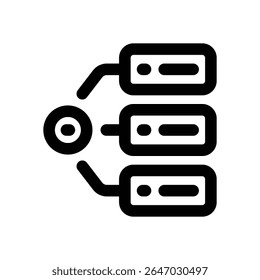 statistic line icon. Clean and minimalist vector icon for websites, mobile apps, presentations, and logos. Fully scalable and customizable for any project.
