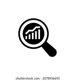 Statistical Analysis icon in vector. Logotype