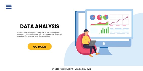 Statistical and Data analysis for business finance investment concept with business people team working on monitor graph dashboard, smart business analysis, financial data report
