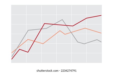 Statistical and Data analysis for business infographic template diagram statistics bars, line graphs and charts finance report. chart graph data, Information concept Vector illustration