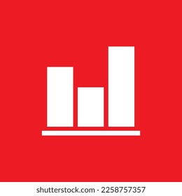 Statistical data flat icons, common graphic resources, vector illustrations.