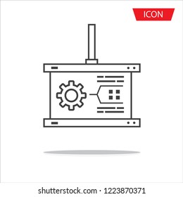 Statistics, accounting vector icons, Charts, presentation and pie chart signs. Analysis, report and business case symbols.