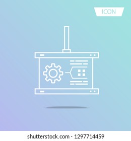 Statistics, accounting vector icons, Charts, presentation and pie chart signs. Analysis, report and business case symbols.