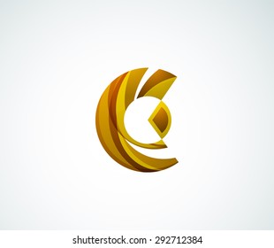 Statistics company logo design. Vector illustration. Economy business icon