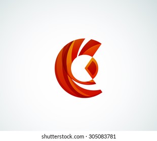 Statistics company logo design. Vector illustration. Economy business icon
