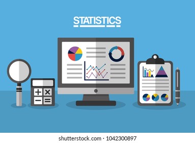 statistics data business image