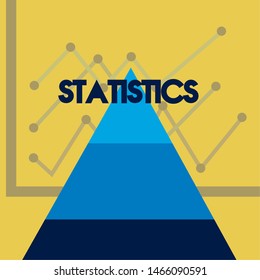 Statistics design, Infographic data information business analytics and visual presentation theme Vector illustration