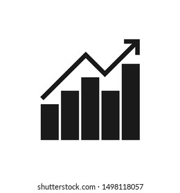 Statistics diagram icons in solid style design suitable for website, app, and ui design. Vector illustration with editable stroke and pixel perfect icons on white background. EPS 10.