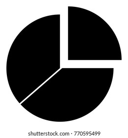 Statistics element icon. Simple illustration of statistics element vector icon for web