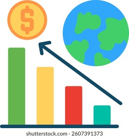 Statistics Flat Illustration Vector Design