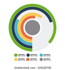 statistics graphic design , vector illustration