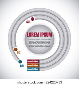 statistics graphic design , vector illustration