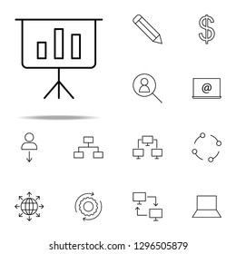 statistics icon. business icons universal set for web and mobile