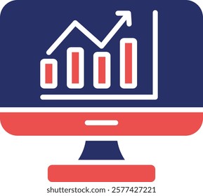 Statistics Icon Element For Design
