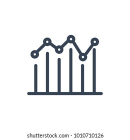 statistics icon outline