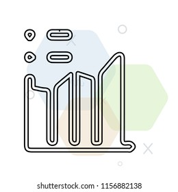 Statistics icon vector can be used as png, Statistics