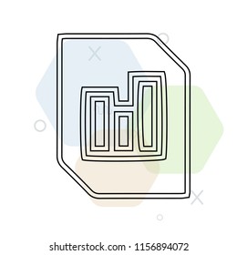 Statistics icon vector can be used as png, Statistics
