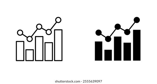 Statistics icons for app and websites.