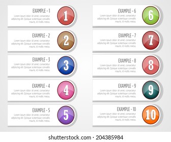 Statistics icons and charts set in flat design suitable for info graphics, presentations, web design, vector illustration