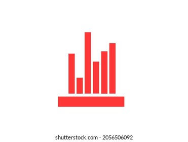 Statistics Increase Decrease Diagram Logo Stock Vector (Royalty Free ...