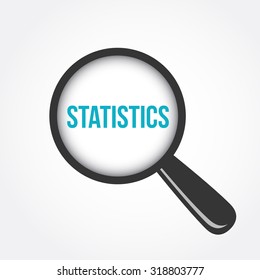 Statistics Magnifying Glass