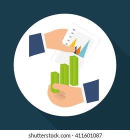 Statistics on hand, vector design