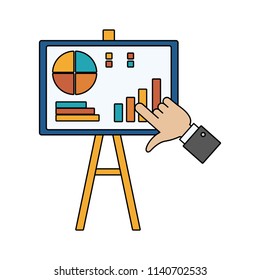 Statistics on whiteboard