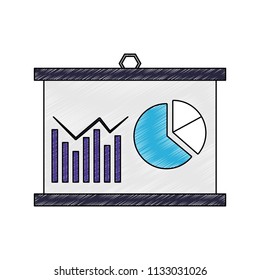 Statistics on whiteboard scribble pop colors
