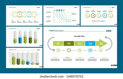 Statistics process, line and bar charts. Business and finance concept. Infographic design set can be used for workflow layout, diagram, annual report, presentation, web design.
