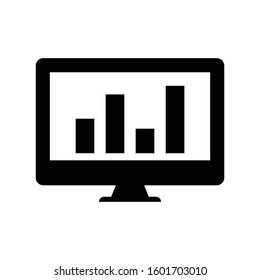 Statistics report icon, Statistics symbol for your web site , logo, app, UI design