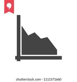 statistics vector chart icon