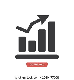 Statistics vector icon