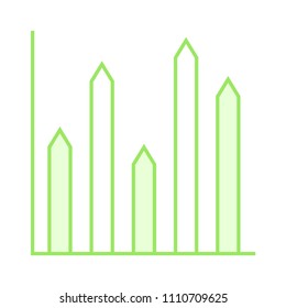 statistics vector icon