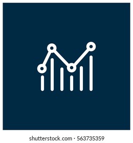 statistics vector icon