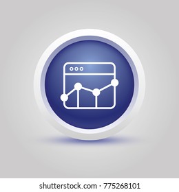 Statistics vector icon
