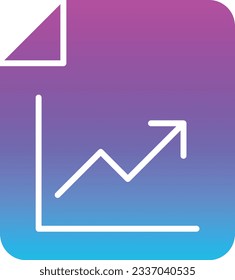 Statistics vector icon. Can be used for printing, mobile and web applications.