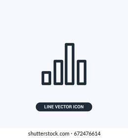 Statistics Vector Icon Design