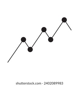 Statistik-Vektorsymbol-Symboldesign