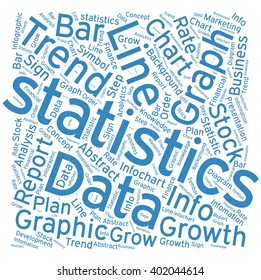 statistics ,Word cloud art  background