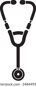 Icono de diseño de Arte vectorial de estatoscopio