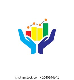 Stats Care Logo Icon Design