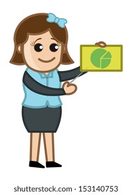 Stats - Cartoon Business Vector Illustrations