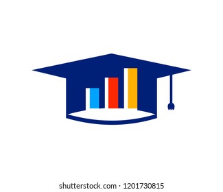 Stats Education Logo Design Element