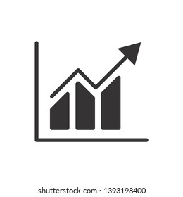 Stats, Graphic, Chart Icon Vector
