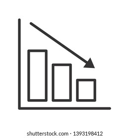 Stats, Graphic, Chart Icon Vector