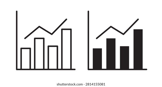 Stats icon clean label set..