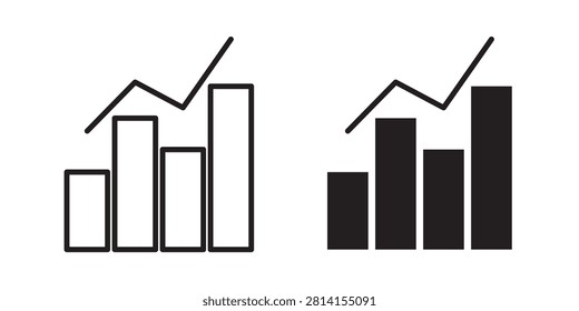 Stats icon clean label set..