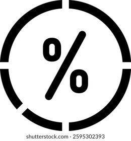 Stats Icon Design Black Outline