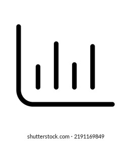 Stats Icon Vector Symbol Design Illustration