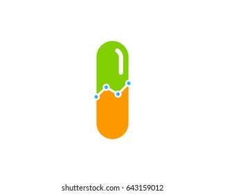 Stats Medicine Icon Logo Design Element